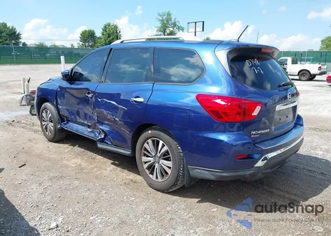 2017 Nissan Pathfinder S/Sv/Sl/Platinum z USA, uszkodzony, nr VIN 5N1DR2MN5HC610748